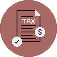 Taxes Vector Icon