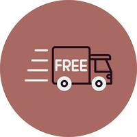 Free Delivery Vector Icon