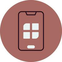Mobile App Vector Icon