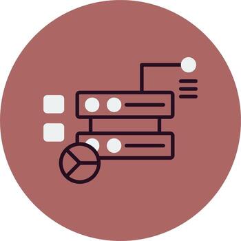 icono de vector de base de datos