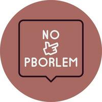 No Problem Vector Icon