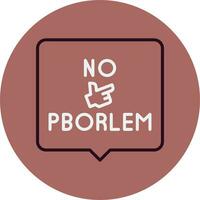 No Problem Vector Icon