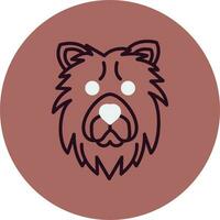 Chow Chow Vector Icon