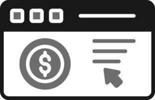 Pay Per Click Vector Icon