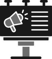 Billboard Vector Icon