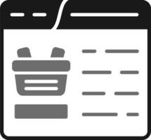 Online Shopping Vector Icon