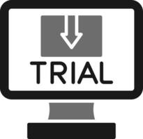 free trial Vector Icon