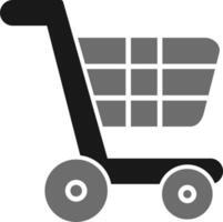 icono de vector de compras