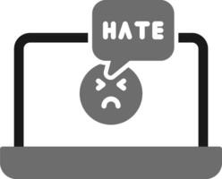 Hate Vector Icon