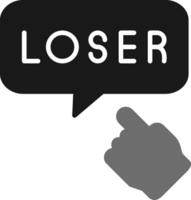 Loser Vector Icon