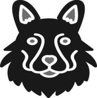 German Shepherd Vector Icon