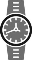 reloj, vector, icono vector