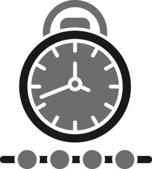 icono de vector de tiempo