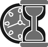 icono de vector de reloj de arena