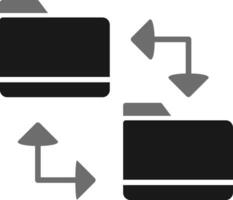 File Sharing Vector Icon