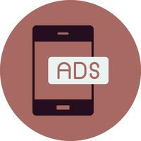 Ads Vector Icon