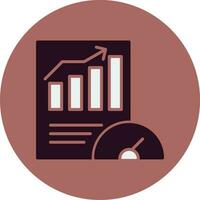 evaluación comparativa vector icono