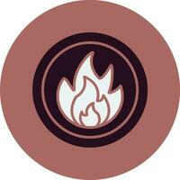 Flammable Vector Icon