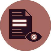 Data Visualization Vector Icon