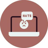 Hate Vector Icon