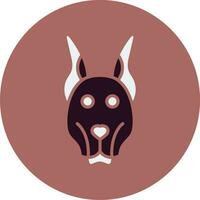 Doberman Vector Icon