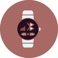 icono de vector de reloj inteligente