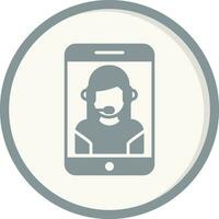 Customer Service Agent Vector Icon