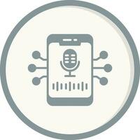 Voice Assistant Vector Icon