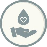 icono de vector de donación de sangre