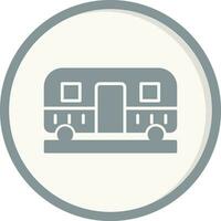 icono de vector de tren