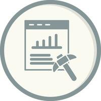 Data Mining Vector Icon