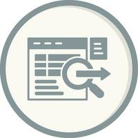 Data Query Vector Icon