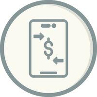 Online Money Transfer Vector Icon