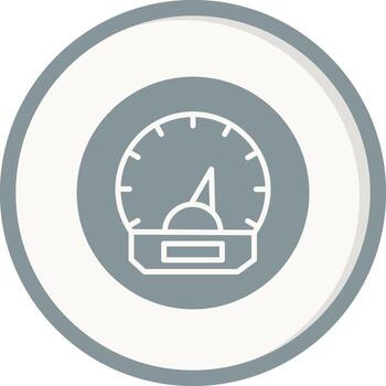 icono de vector de velocímetro
