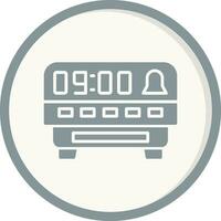 Digital Clock Vector Icon