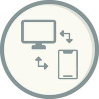 File Transfer Vector Icon