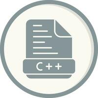 C plus plus Vector Icon