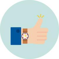 Thumbs Up Vector Icon