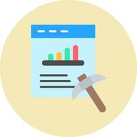 Data Mining Vector Icon