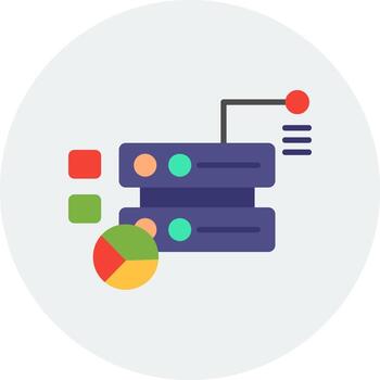 icono de vector de base de datos