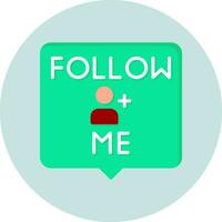 Follow Me Vector Icon