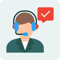 Customer Service Vector Icon