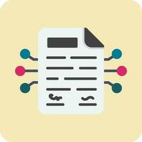 Smart Contracts Vector Icon