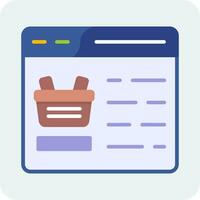 Online Shopping Vector Icon