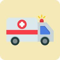 Ambulance Vector Icon