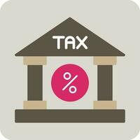 Tax Office Vector Icon