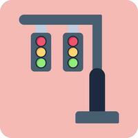 Traffic Lights Vector Icon