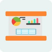 Data Presentation Vector Icon