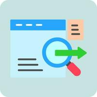 Data Query Vector Icon