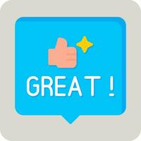 Great Vector Icon